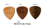 Preview: Plektrum Holz