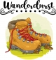 Preview: DURSTIG Thermo-Trinkflasche "Wanderdurst-Schuhe"