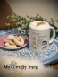 Mobile Preview: Tasse Keramik "Wolle & Kaffee"
