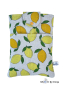 Preview: Buchhülle aus Stoff LEMON
