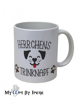 Tasse Keramik "Herrchens Trinknapf"