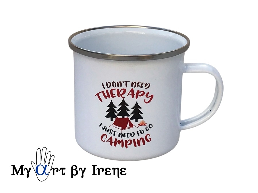 Tasse Email "Camping"